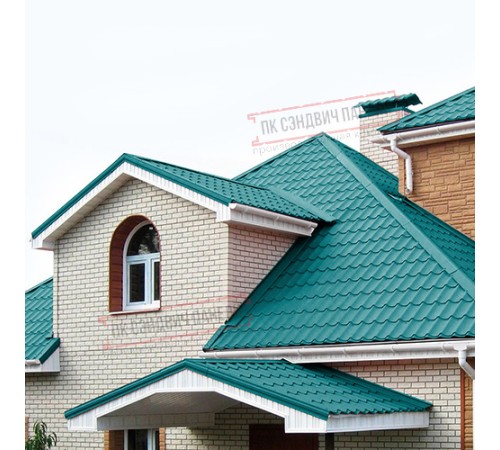 Планка примыкания нижняя 250х122х2000 ПЭ-5021-0.5