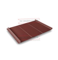 Кликфальц Line 0,5 GreenCoat PuRALBT,matt RR29 красный с пленкой на замках
