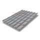 Металлочерепица Классик RAL7004 Satin-0,5