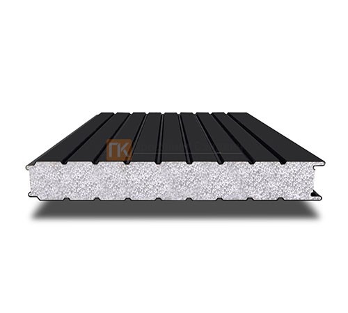 Сэндвич-панель для холодильных камер с пенополистиролом, ширина 1200 мм, толщина 20 мм, 0.5/0.5, RAL9005