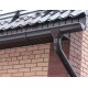 Колено трубы 45 град. ПВХ графит RAL 7024