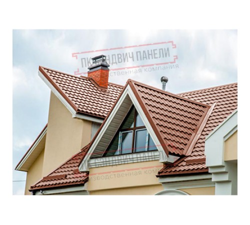 Планка ендовы верхняя 76х76х2000 Norman Ral8004-0.5