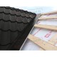 Планка ендовы нижняя 298х298х2000 Viking E Ral9005-0.5