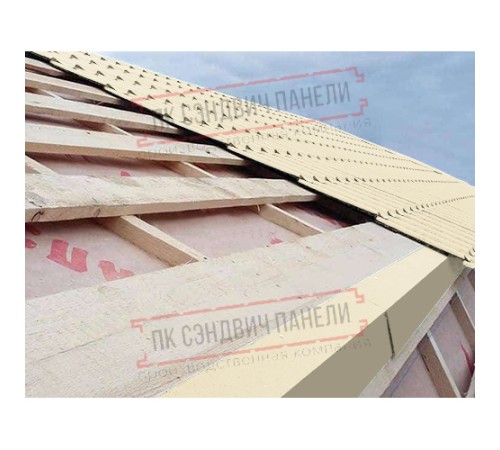 Планка карнизная 100х69х2000 ПЭ-1015-0.5