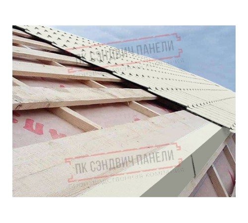 Планка карнизная 100х69х2000 ПЛ-9010-0.5