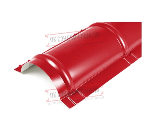 Планка конька круглого R110х2000 ПЭ-3020-0.5