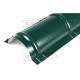 Планка конька круглого R110х2000 ПЭ-6005-0.5