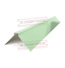 Планка конька плоского 190х190х2000 ПЭ-6019-0.45