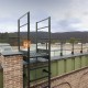 Пожарная лестница П1-1 с площ. 800х800 ОЦ L=6300мм
