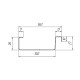 Продольно гнутый фальц гладкий 0,5 RAL 8017 Quarzit lite
