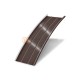 Продольно гнутый фальц профилированный 0,5 RAL 8017 Quarzit lite