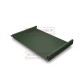 Кликфальц GL 0,5 GreenCoat Pural BT RR11 темно-зеленый (RAL6020 хромовая зелень) с пленкой на замках