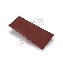 Кликфальц mini 0,45 Полиэстер RAL3009 оксидно-красный с пленкой на замках
