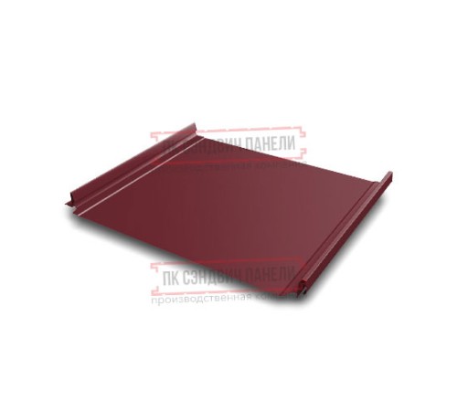 Кликфальц Pro 0,5 Satin Мatt RAL3005 красное вино