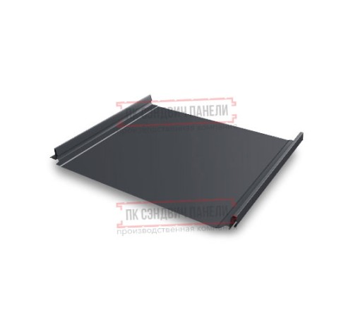 Кликфальц Pro 0,5 Satin Мatt RAL7024 мокрый асфальт