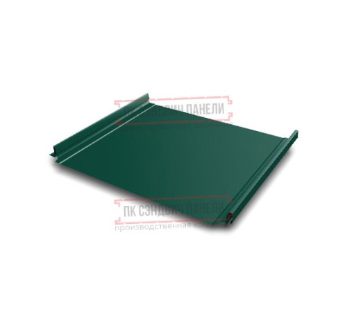 Кликфальц Pro 0,5 Satin RAL6005 зеленый мох с пленкой на замках