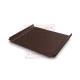 Кликфальц Pro 0,5 Velur RAL8017 шоколад с пленкой на замках