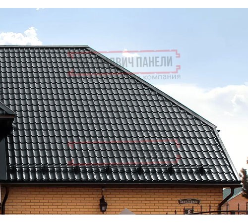 Металлочерепица Классик RAL7016 Drap-0,45