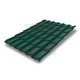 Металлочерепица Классик RAL6005 Velur-0,5