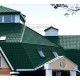 Металлочерепица Квадро профи RAL6005 Полиэстер-0,45