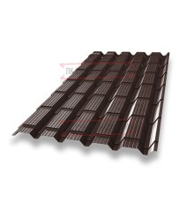 Металлочерепица Монкатта RAL8017 Drap-0,45