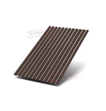 Профилированный лист МП18х1100 Полиэстер RAL-8017-0.45
