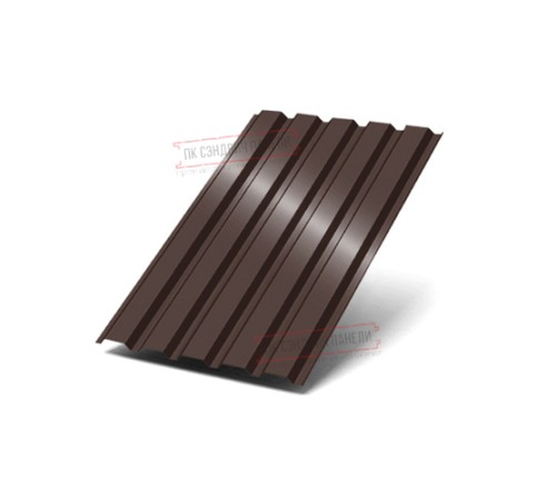 Профнастил МП35-1035 Пластизол RAL-8017-0.5