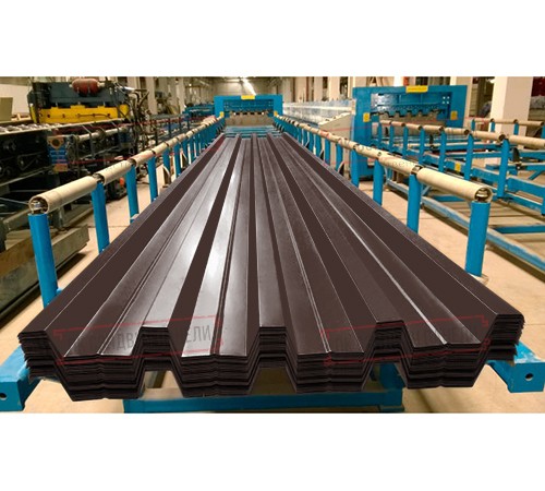 Профилированный лист Н60-845, Пластизол RAL-8017-0.5