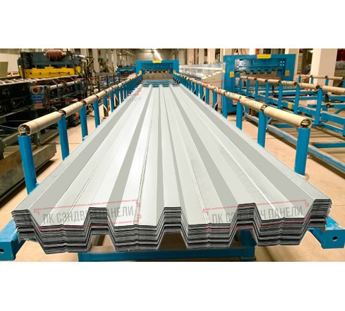 Профнастил Н60-845 Полиэстер RAL-9003-1