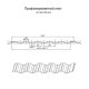 Профнастил НС35-1000 ECOSTEEL-Сосна-0.5