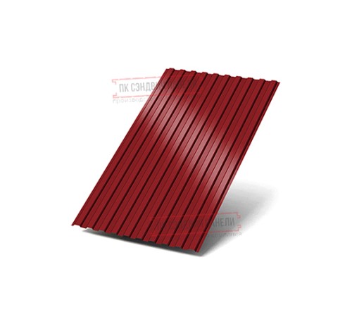 Профилированный лист С8х1150 Пурман RAL3011-0.5