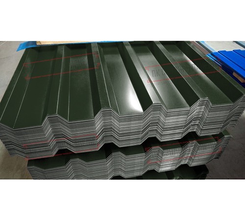 Профилированный лист С44-1000 Викинг E RAL6007-0.5