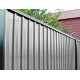 Профилированный лист С-15-1190-0.5 (с гранью) (Rooftop Matte) RAL 9006