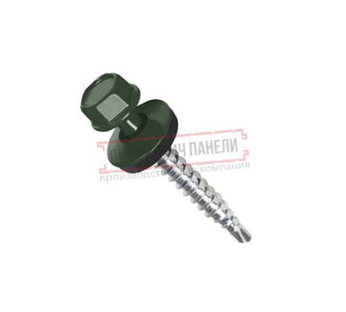 Саморезы 4,8х35 RAL 6020