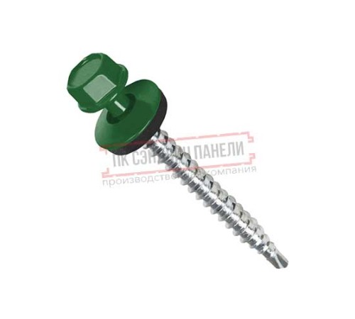 Саморезы 4,8х70 RAL 6002
