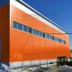 Сэндвич панели гладкие с пенополиизоциануратом, ширина 1200 мм, толщина 40 мм, 0.5/0.5, RAL2004