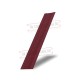 Крепежная планка жалюзи Milan,Tokyo 0,45 Drap RAL 3005 красное вино