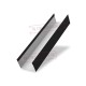 Крышка 45х20 жалюзи Texas 0,45 Drap ST RAL 9005 черный