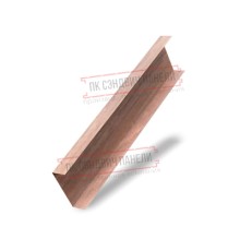 Декоративная накладка на столб жалюзи Milan,Tokyo 0,45 Print-double Elite White Wood