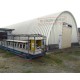 Профнастил H112ПГ-0.9, для бескаркасных ангаров, Полиэстер RAL 9002